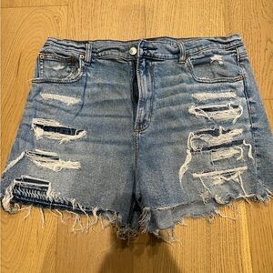 American Eagle blue Jean shorts size 16